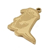 201 Stainless Steel Pendants STAS-C095-38G-2