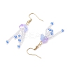 304 Stainless Steel Dangle Earrings EJEW-MZ00454-03-4