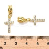 Rack Plating Brass Micro Pave Cubic Zirconia Charms X-KK-S398-08A-3