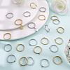 24Pcs 2 Colors 304 Stainless Steel Finger Ring Settings STAS-BBC0010-09C-4