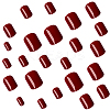 ABS Plastic Pure Color Press On False Nails MRMJ-WH20004-31B-7