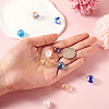10Pcs 5 Colors Transparent Handmade Blown Glass Globe Beads GLAA-PJ0001-04-5