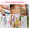 100Pcs 5 Styles Transparent Acrylic Beads OACR-TA0003-48C-9