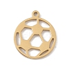 304 Stainless Steel Pendants LS-STAS-B062-06G-1