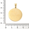 304 Stainless Steel Charms LS-STAS-M341-01G-06-3