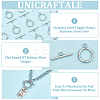 30 Sets 304 Stainless Steel Toggle Clasps STAS-UN0057-52-5