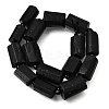 Natural Black Tourmaline Beads Strands GG-CBA8682-A08-3