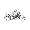 Tibetan Style Zinc Alloy Motorcycle Pendants TIBEP-R334-346AS-RS-1