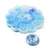 DIY Acrylic & ABS Plastic Imitation Pearl Beads Bracelets Jewelry Making Kits DIY-FS0006-24B-2