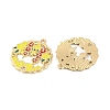 Rack Plating Alloy Pendants FIND-M020-06G-02-2