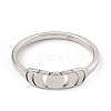 Non-Tarnish 201 Stainless Steel Moon Phase Finger Ring for Women LS-RJEW-A006-05P-1