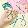 12Pcs 3 Colors Nylon Cords Bracelet Makings Fit for Connector Charms AJEW-YW0001-40B-4
