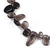 Natural Ice Obsidian Nuggets Beads Strands G-B125-A02-01-3