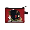 Christmat Letter Printed Polyester Wallets with Zipper PW-WGB27ED-24-1