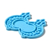 DIY Melting Crescent Moon with Moon Phase Pendant Silicone Molds LS-DIY-I099-02-4