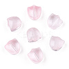 Spray Painted Transparent Glass Beads GLAA-T022-26-A01-1