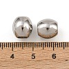 Tarnish Resistant 304 Stainless Steel European Beads LS-STAS-E034-4-2