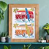 Large Plastic Reusable Drawing Painting Stencils Templates DIY-WH0202-231-5