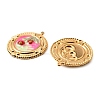 304 Stainless Steel Enamel  Pendants STAS-Z145-12G-01-2