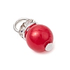 Imitation Pearl Acrylic Charms PALLOY-JF03324-02-3