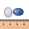 Natural Blue Agate Cabochons G-A266-01B-3