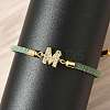 Adjustable Nylon Cord Bracelets BJEW-C096-01G-13-3