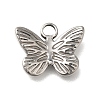 Non-Tarnish 304 Stainless Steel Charms STAS-C059-04P-1-1