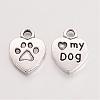 Tibetan Style Alloy Charms TIBEP-S291-19-RS-2