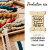 14Pcs 14 Style Plywood Thread Winding Boards WOOD-WH0060-05-2
