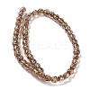 Handmade Dichroic Foil Glass Beads Strands DICH-U001-02F-2