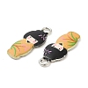Alloy Enamel Pendants FIND-C037-17P-02-2
