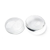 Transparent Glass Cabochons X-GGLA-R026-30mm-3