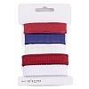 15 Yards 5 Styles Independence Day Polyester & Polycotton Ribbons Sets SRIB-A015-02C-03-4