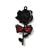 Alloy Enamel Gothic Style Pendants PALLOY-R157-06EB-02A-1