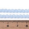Imitation Jade Glass Beads Strands GLAA-T028-4mm-11F-4