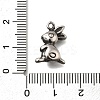 Retro 304 Stainless Steel Pendants STAS-L284-16AS-01-3