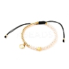 Adjustable Nylon Thread Braided Bead Bracelets BJEW-JB05540-04-1