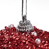 Christmas Ball Foam & Plastic Imitation Pearl Pendant Decoration FIND-G056-01B-4