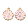 Alloy Enamel Pendants ENAM-O001-07H-G-1