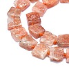 Natural Sunstone Beads Strands G-F715-074-3