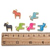 Alloy Enamel Animal Horse Pendants X-ENAM-M004-G-3