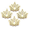 Ion Plating(IP) 201 Stainless Steel Pendants STAS-N098-053LG-1