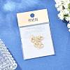 SHEGRACE Brass Lobster Claw Clasps XGR0095G-160G-6