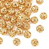 SHEGRACE Brass Spacer Beads XGRPCF340-184G-2