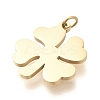 Ion Plating(IP) 304 Stainless Steel Charms STAS-K263-58B-G-2