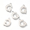 Non-Tarnish 201 Stainless Steel Charms STAS-C021-06P-G-1