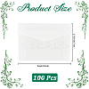 100Pcs Blank Paper Envelopes AJEW-CP0009-01-2