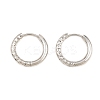 Brass Huggie Hoop Earrings KK-CBA8A92-04P-4