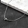 Tarnish Resistant 304 Stainless Steel Snake Chain Necklaces LS-STAS-M174-019P-1