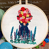50 Skeins 50 Colors 6-Ply Polycotton Embroidery Floss EMBR-CY0001-02-5